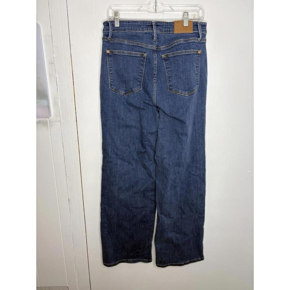 Judy Blue Jeans Womens 30 Wide Leg Stretch High Rise Modest Modern Office - Picture 2 of 8